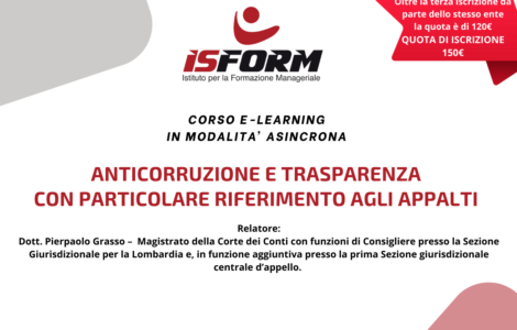 ANTICORRUZIONE TRASPARENZA E LEARNING