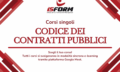corsi singoli codice dei contratti pubblici